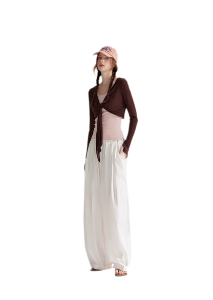 Pleated Balloon Relaxed Pants