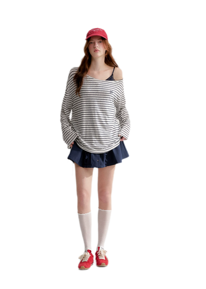 Lyocell Off Shoulder Top