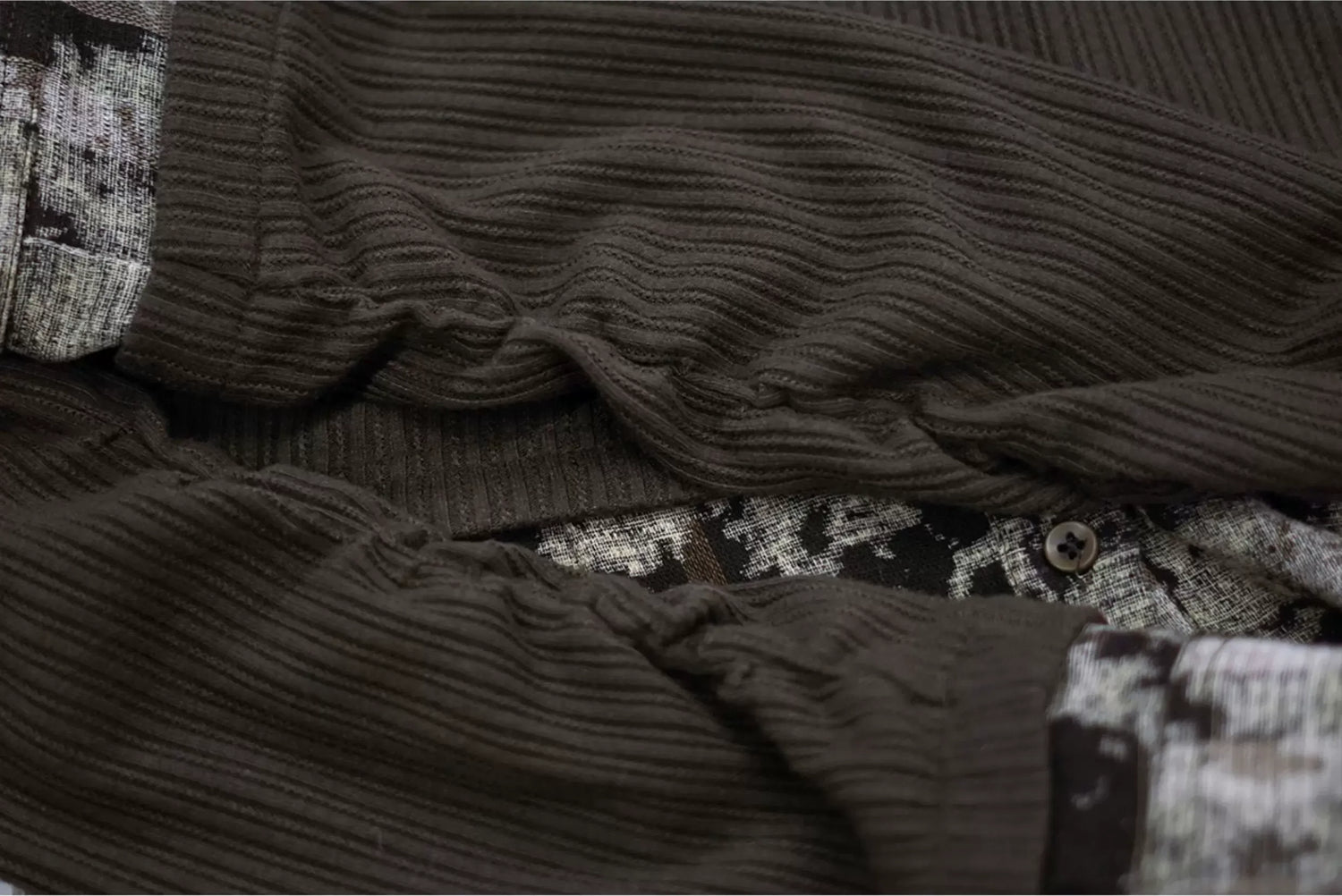 Faux Layered Patchwork Shirt