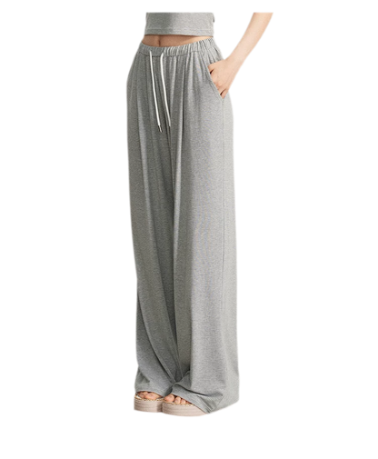 Striped U-Neck Set