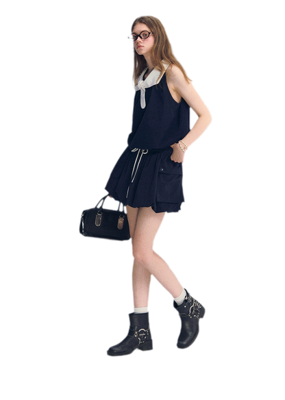 Rabbit Ear Peplum Top