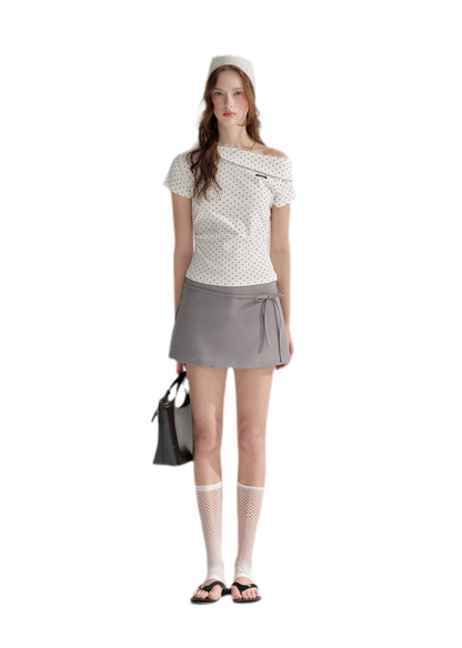Vintage Bow Skort
