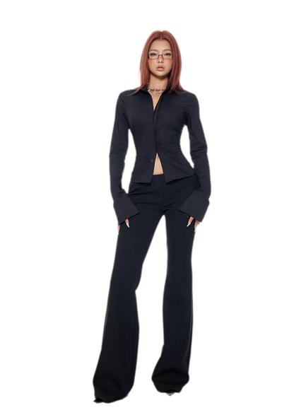 Corset Tie Shirt