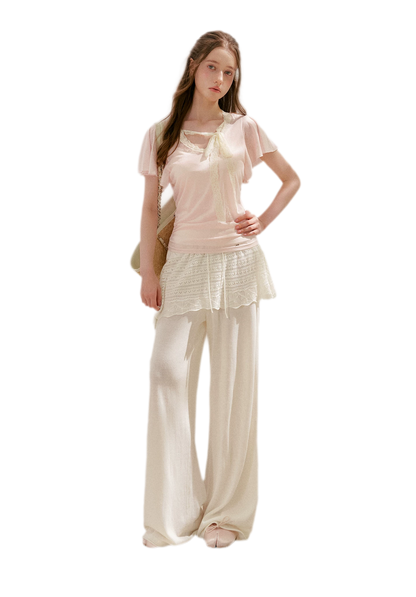 Tencel Linen Knit Pants