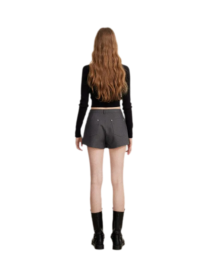 Cutout Slim-Fit Knit Top