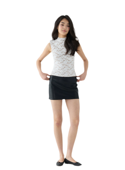 Stretch Lace Cropped Camisole