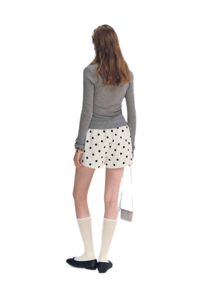 Lyocell Faux Two Knit