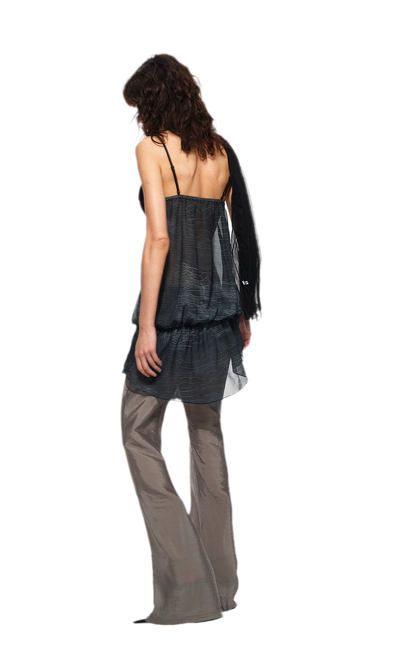 Sheer Satin Snake Camisole