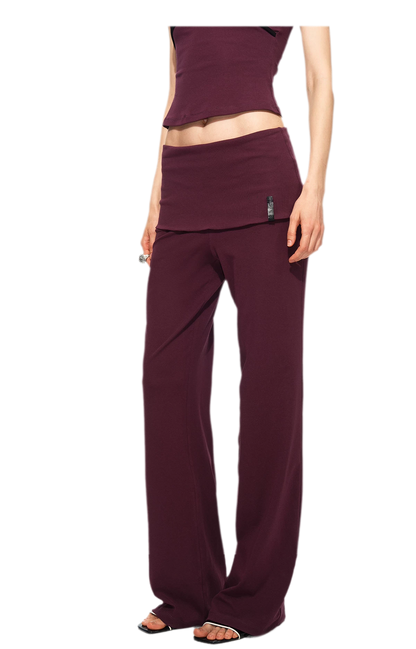 Contrast Cami Pants Set