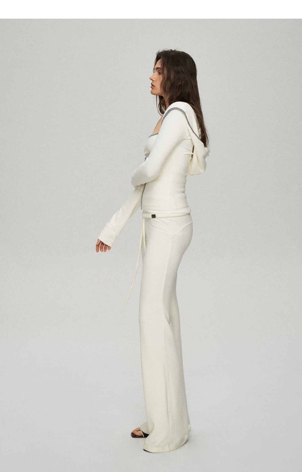 Soft Viscose Blend Three-Piece Set: Cardigan, Camisole &amp;