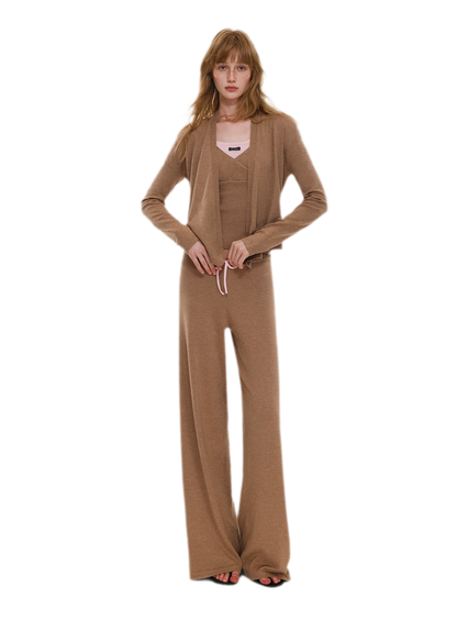 Wool-Blend Layered Knit Set