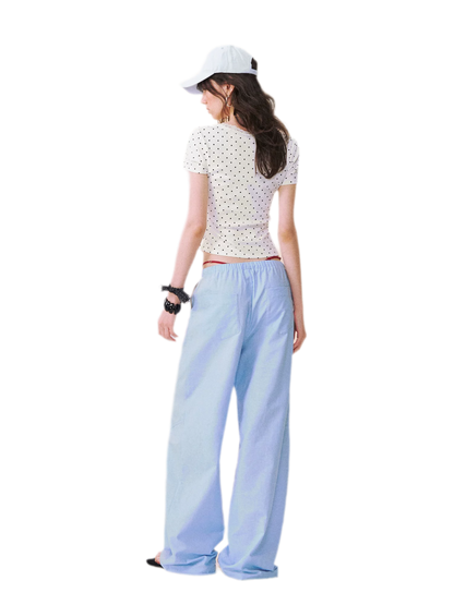 Macaron Relaxed Summer Pants