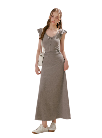 Ribbon A-Line Dress