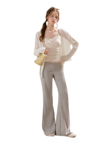 Sportique Knit Straight Pants