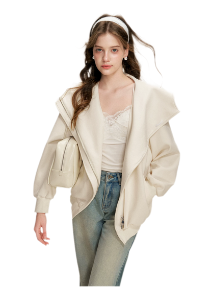Blokette Hooded Zip Hoodie