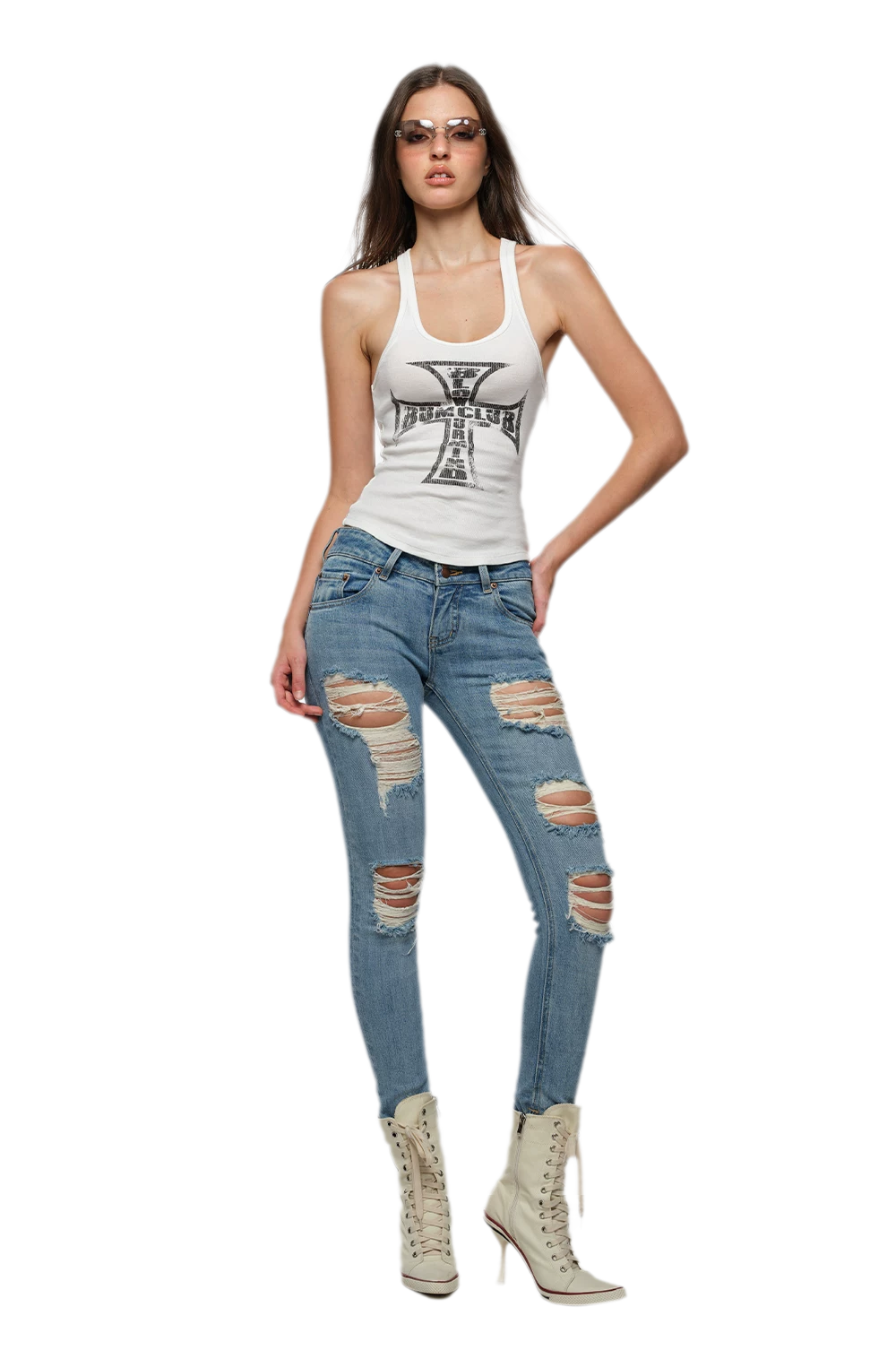 Low Rise Skinny Jeans