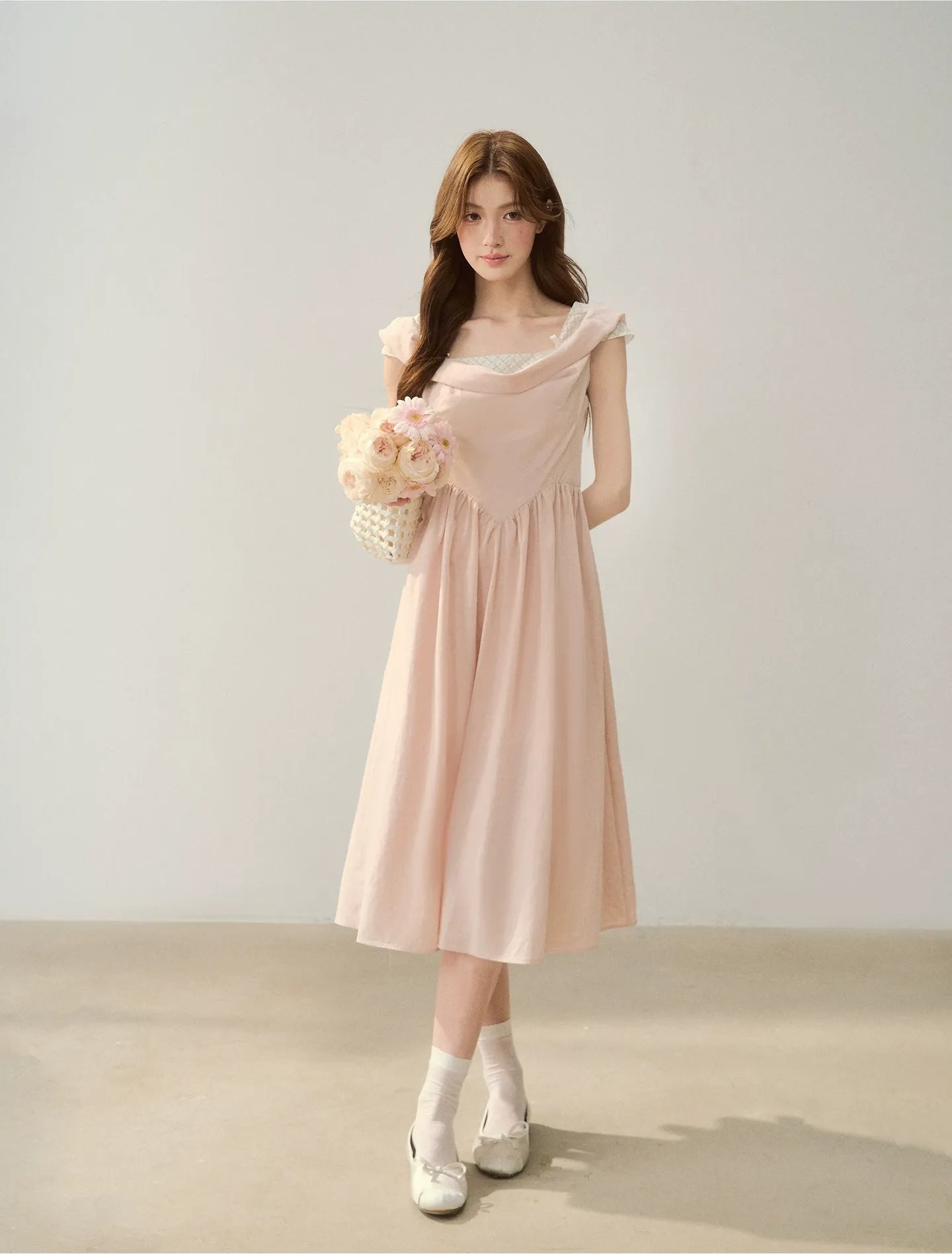 Lyocell Check Dress