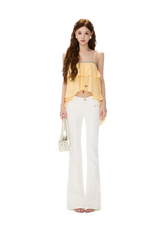 CYNR Crystal Ruffle Cami – view 14
