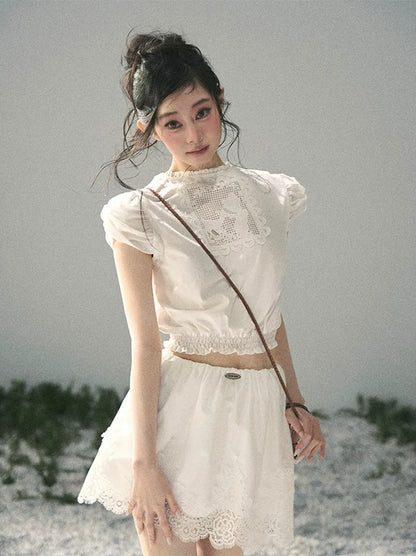 Lace Two-Way Set