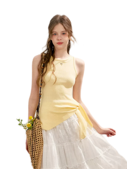 Tie Knit Vest