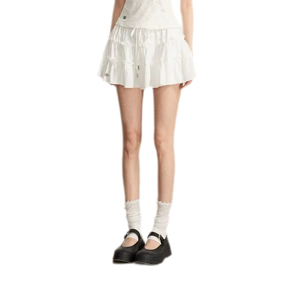 Lace Tie Skirt