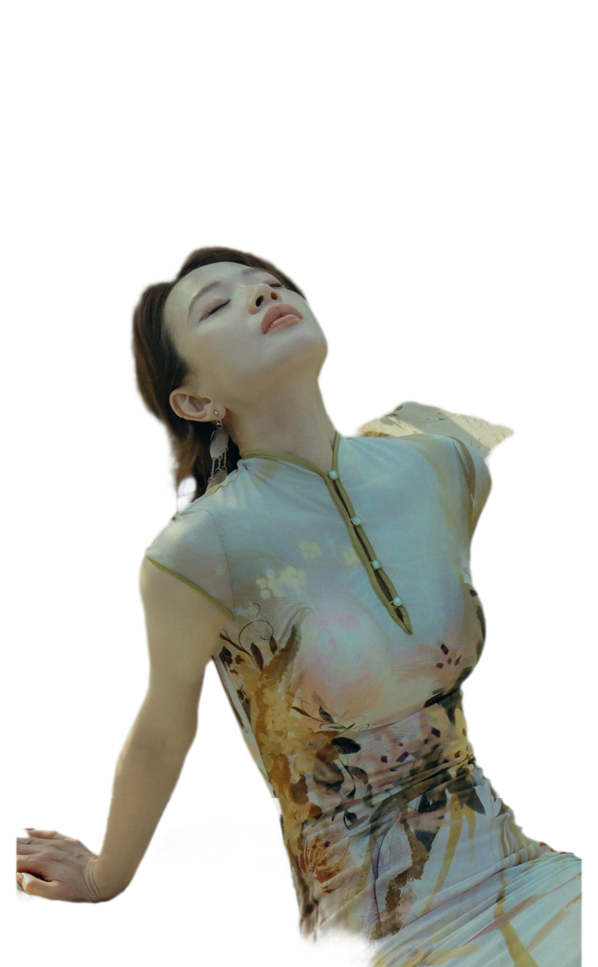 Reversible Fishtail Qipao Dress