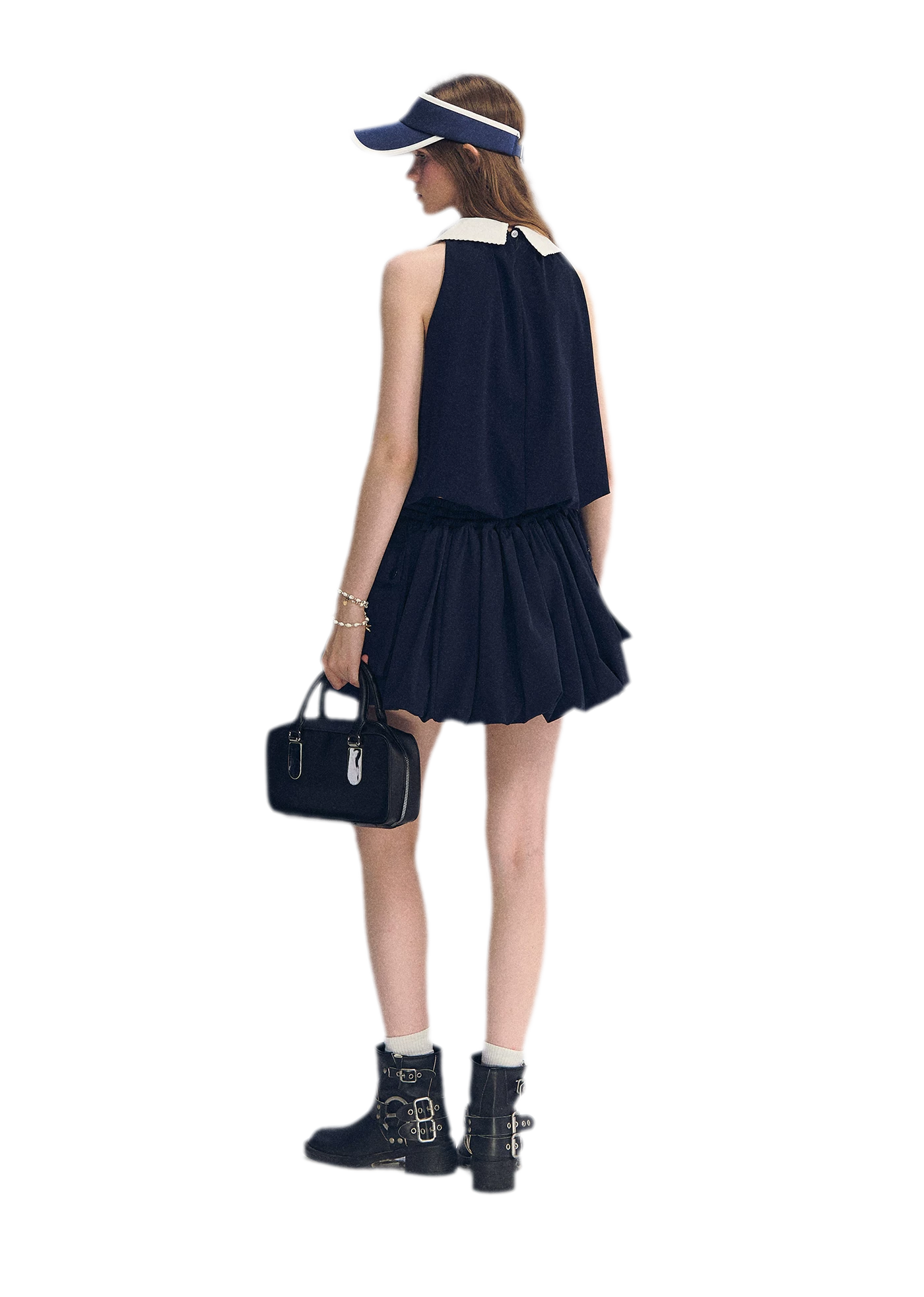 Rabbit Ear Peplum Top