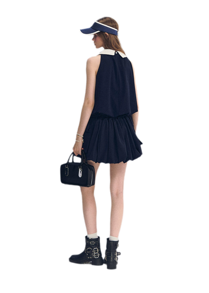 Rabbit Ear Peplum Top