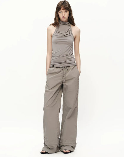 Modal Halter High Neck Tank
