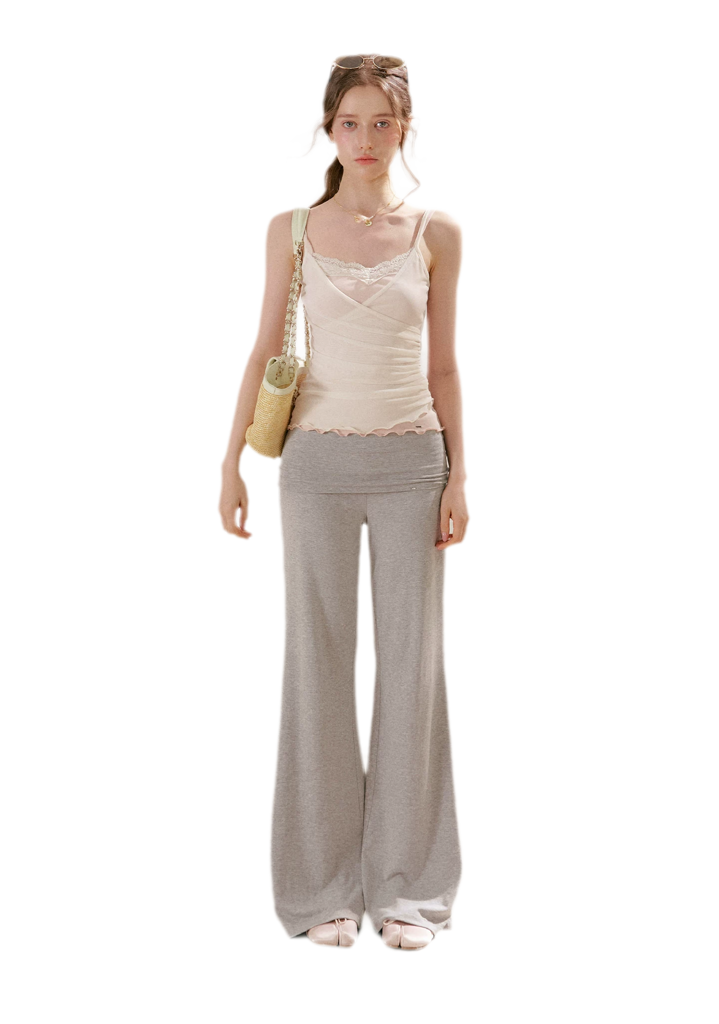 Sportique Knit Straight Pants