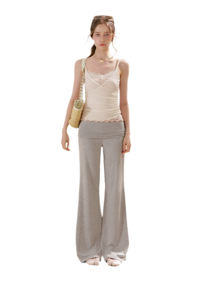 Sportique Knit Straight Pants