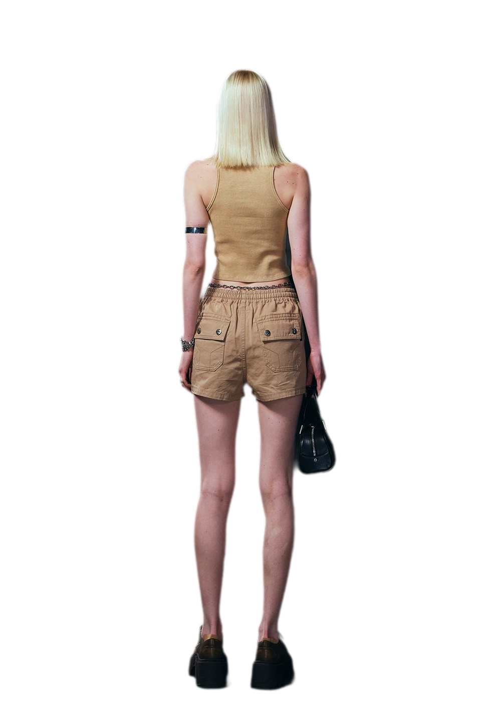 Cross Statue Cargo Sports Shorts