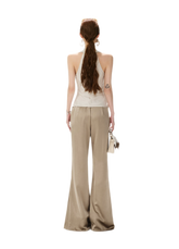 CYNR Satin Drape Flare Pants – view 16