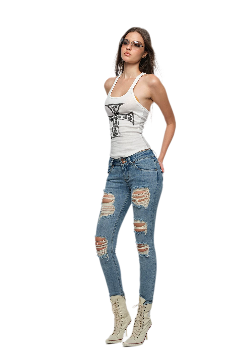 Low Rise Skinny Jeans