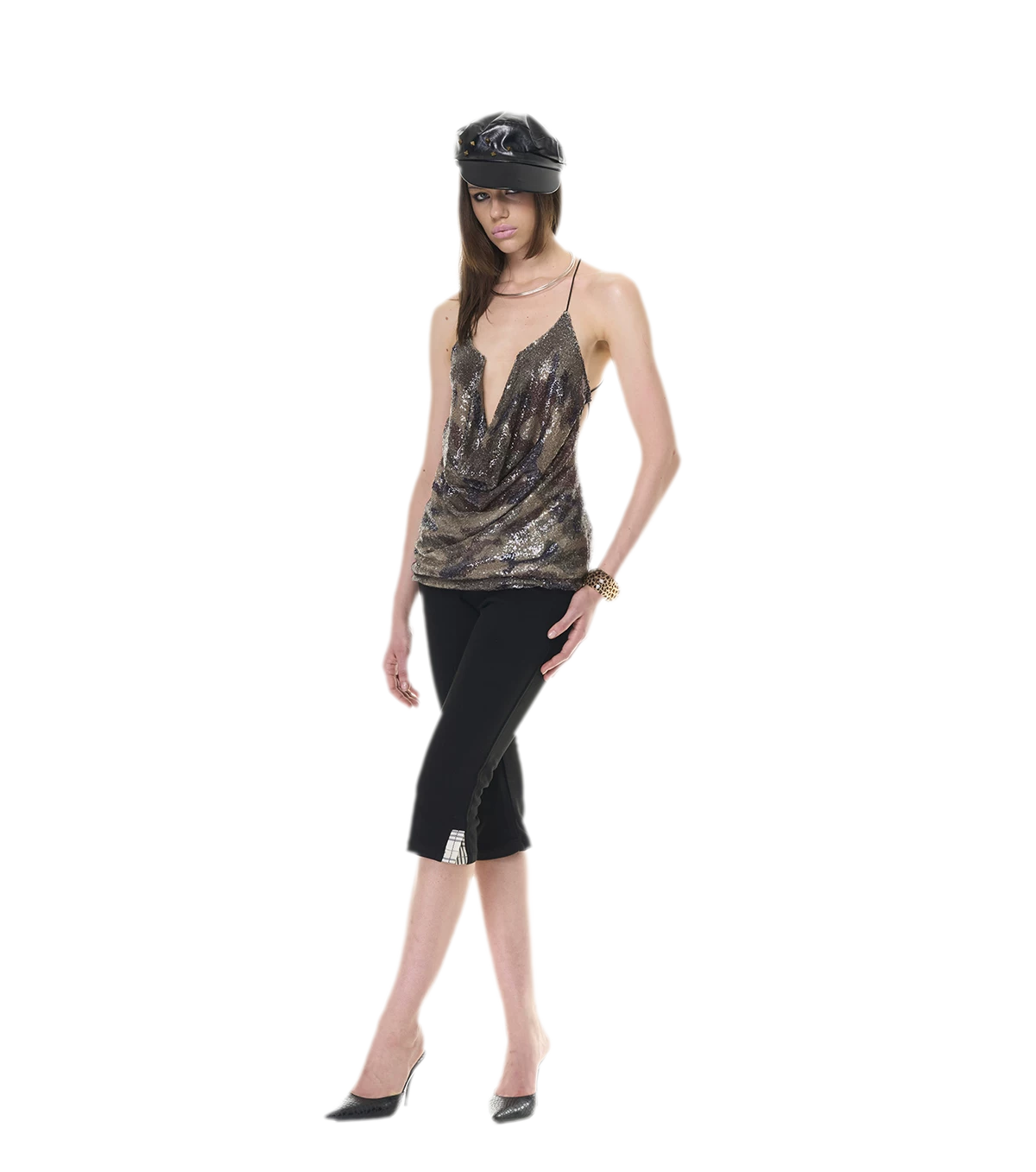 Camouflage Halter Mini Dress