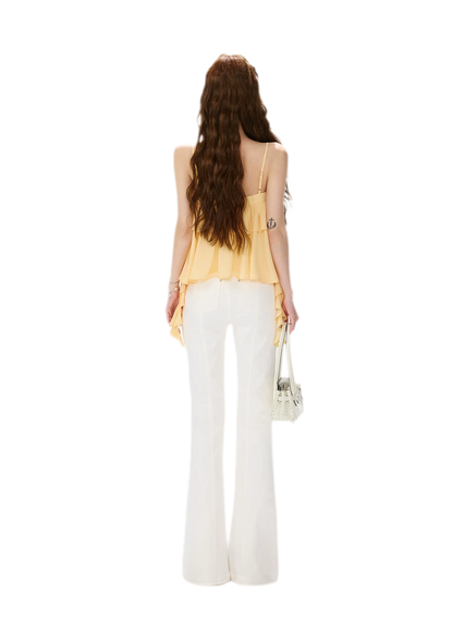 CYNR Crystal Ruffle Cami – view 15