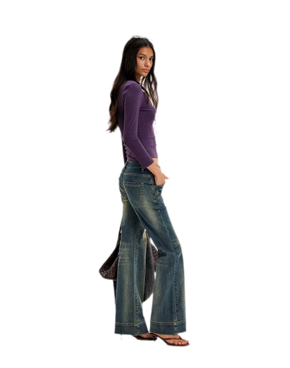 Ribbed Fitted Top Skirt Set