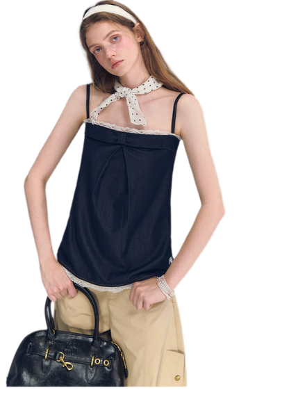Lace Trim Cami Top