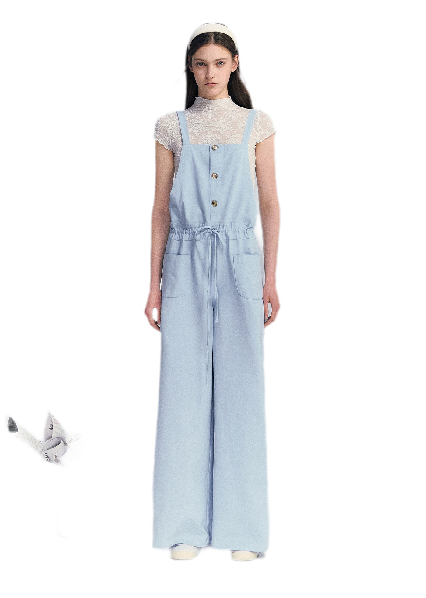 Drawstring Jumpsuit