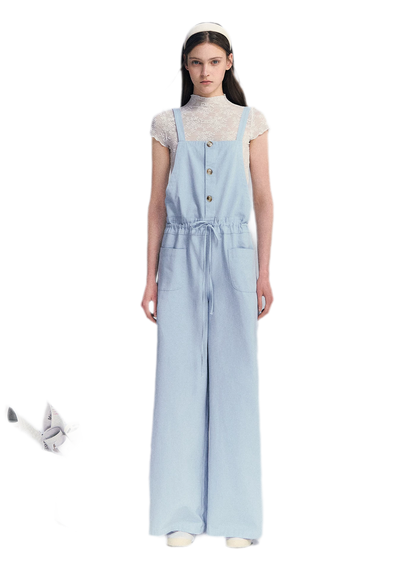 Drawstring Jumpsuit