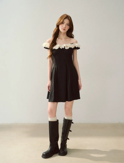 Lace Off-Shoulder Dress