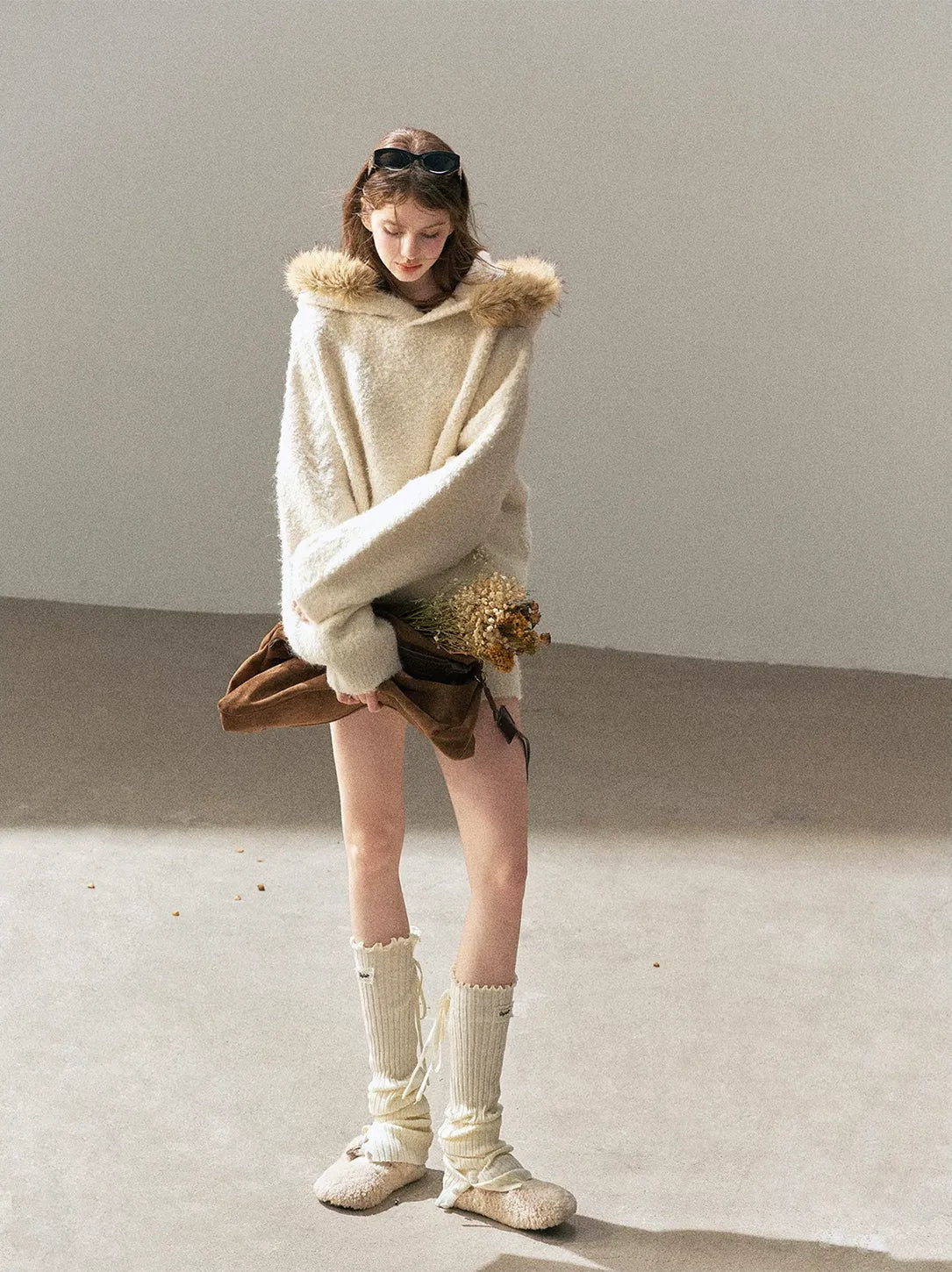 Loop Knit Hooded Set — โหลดรูปภาพ 19 ในแกลเลอรี