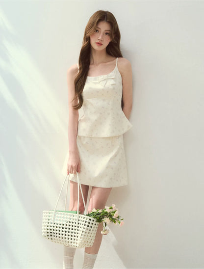 Floral Satin Set
