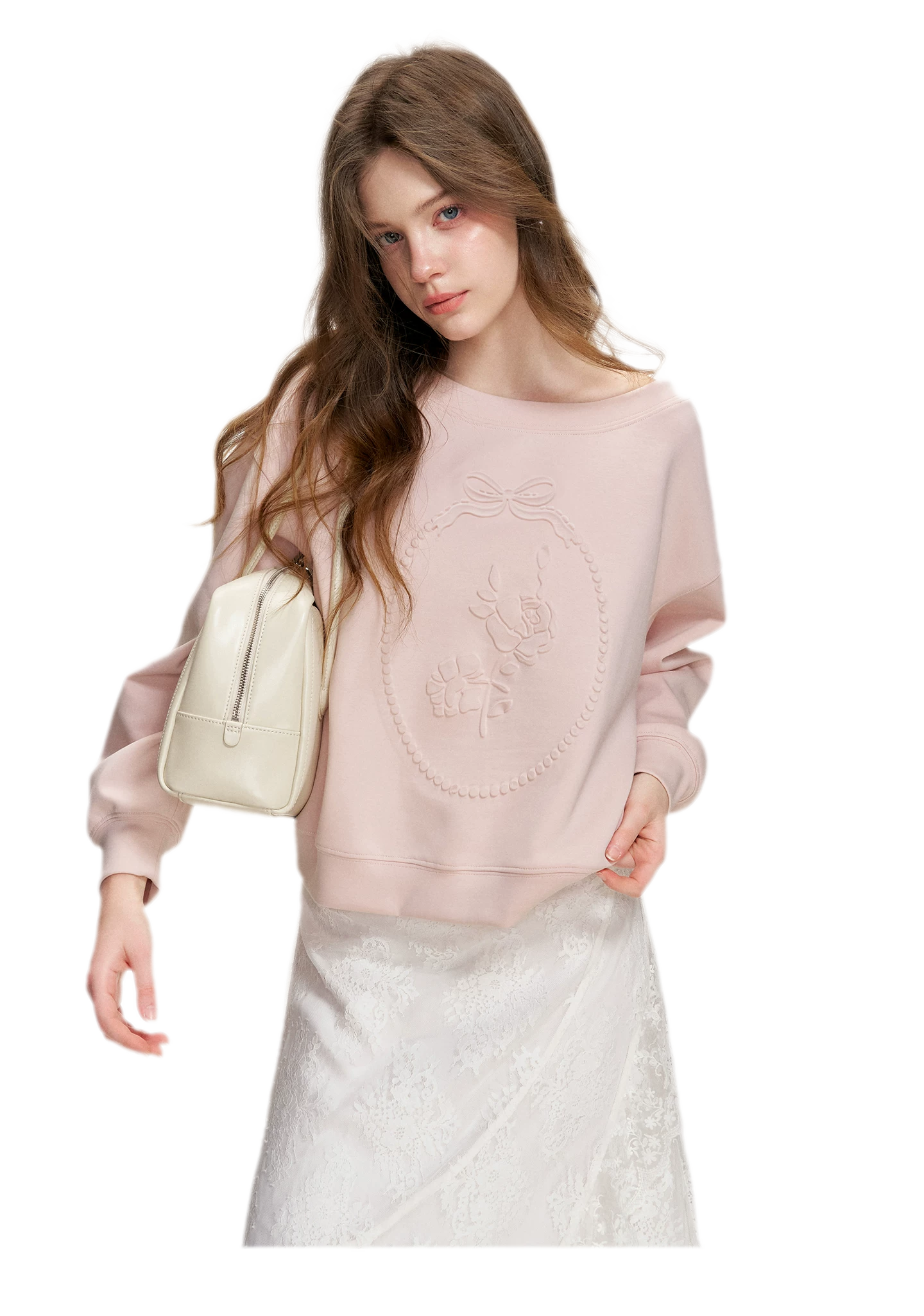 Modal Embossed Sweatshirt