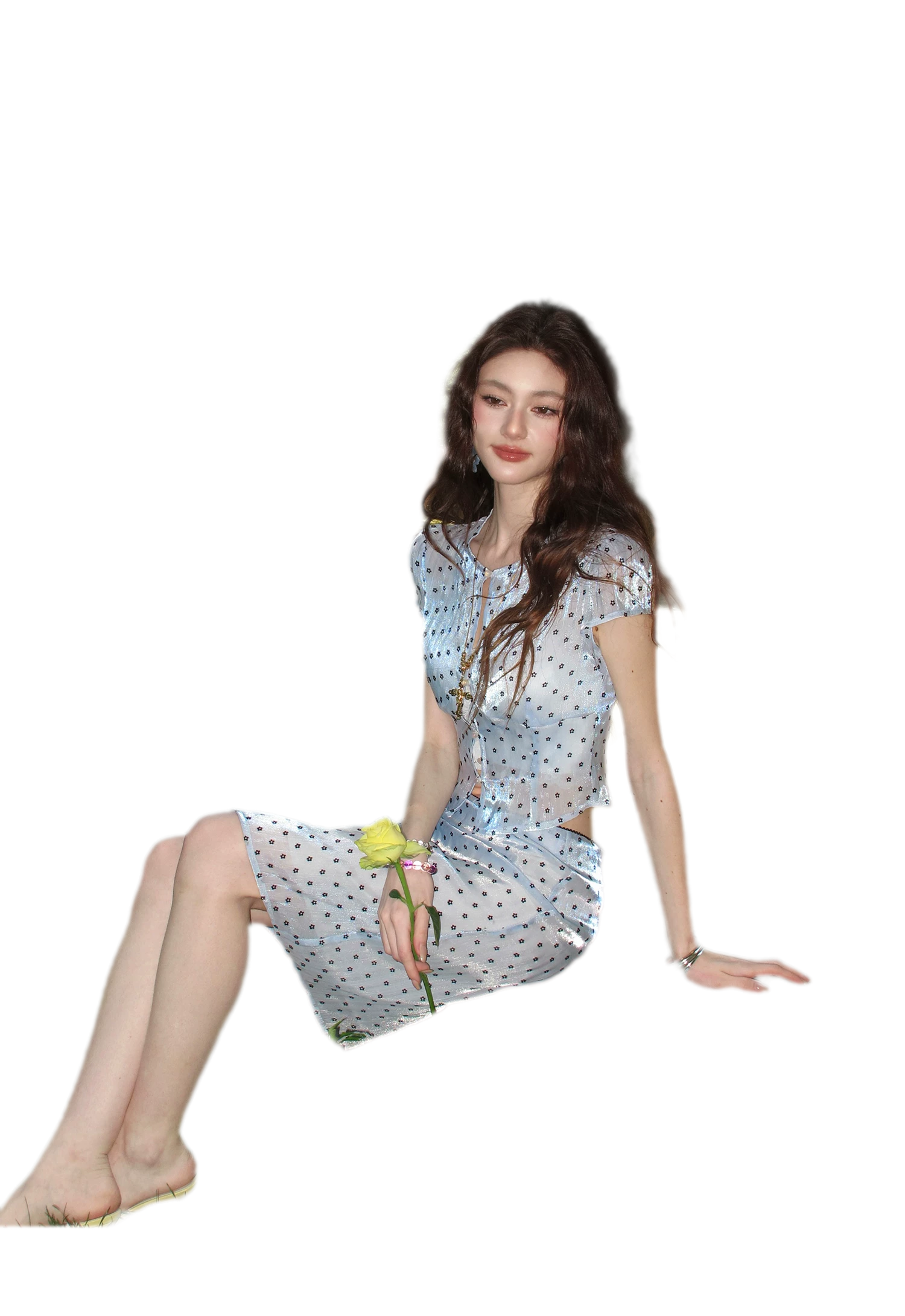 Courtyard Dream Blue Set