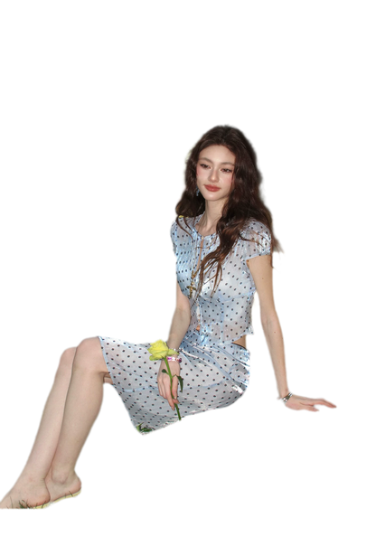 Courtyard Dream Blue Set