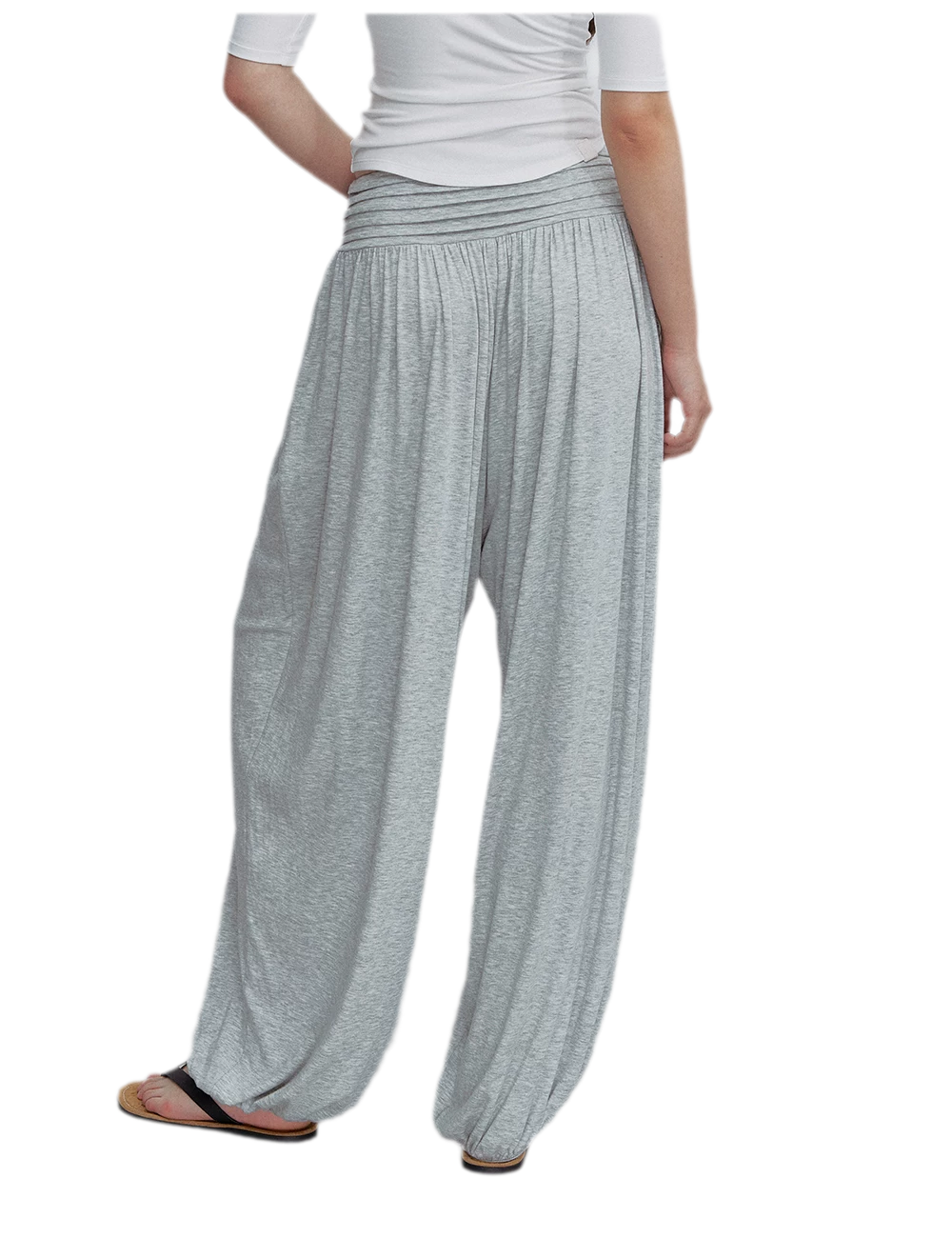 Draped Lantern Pants