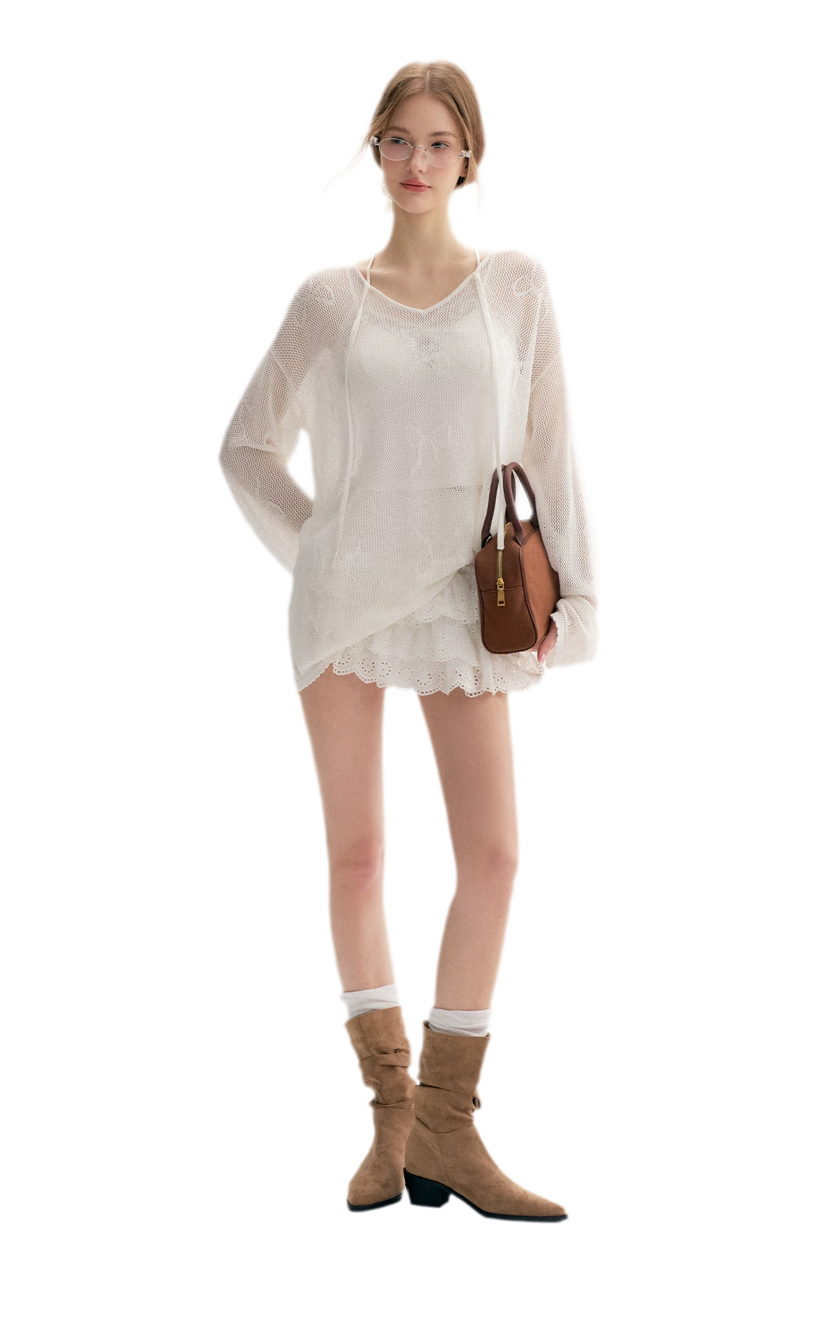 Tencel Jacquard Sun Cardigan