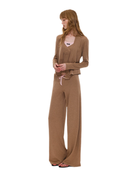 Wool-Blend Layered Knit Set