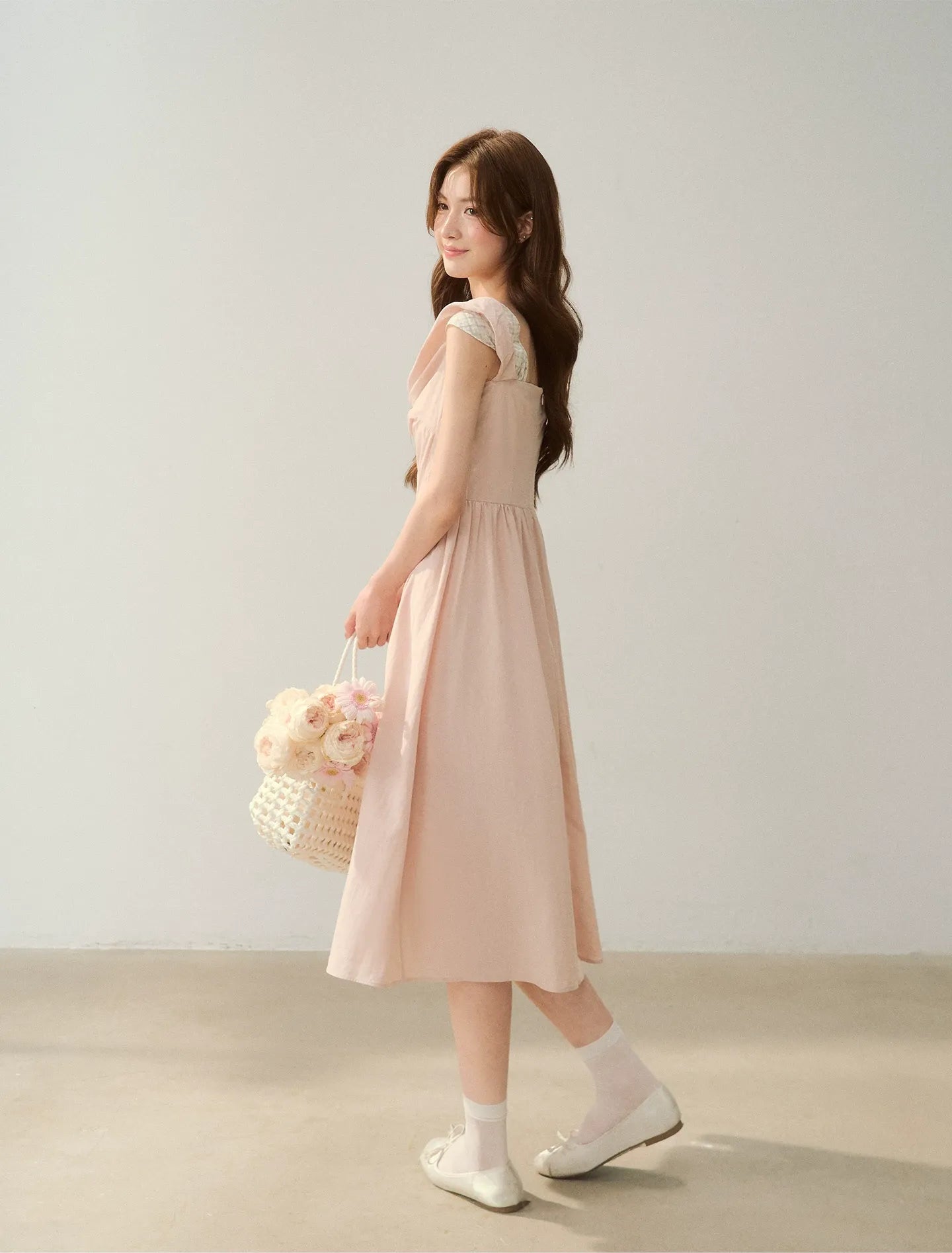 Lyocell Check Dress